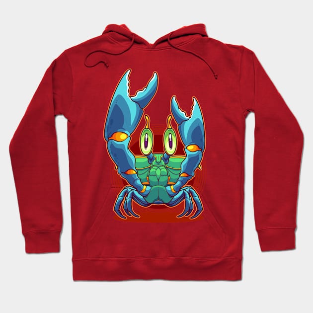 Crabby Hoodie by ArtisticDyslexia